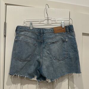 7 For All Mankind distressed denim shorts